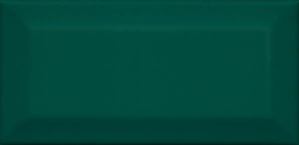 Настенная плитка Клемансо 16058 зелёный грань 7.4x15 от Kerama Marazzi (Россия)