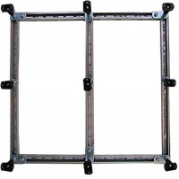 Металлический каркас и ножки Cezares TRAY-M-A-90-ML 90х90х35 мм