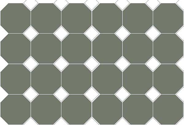 Керамогранит CE.SI. ART DECO Giada ottagono СП019 10x10 от CE.SI. (Италия)