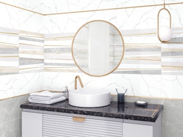 Декор Bayron (DW9BAO55) 25x50x9 от AltaCera (Россия)