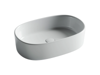 Раковина накладная Ceramica Nova Element 56 CN6075 белая
