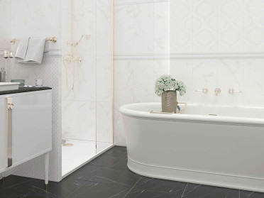 Бордюр Листелло матовое серебро (5150760МТ) 0.7x60 от Creto (Россия)