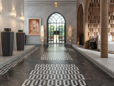 Бордюр Тубкаль белый глянцевый обрезной (KMB3STA002BR) 30x7.2x0.9 от Kerama Marazzi (Россия)