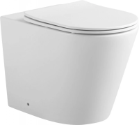 Унитаз приставной с сиденьем микролифт Aquanet Atago Atago 2.0 F безободковый