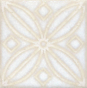 Напольная вставка STG\B402\1266H Амальфи орнамент белый 9.9x9.9 от Kerama Marazzi (Россия)