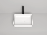 Раковина накладная Salini Gloria 50 1102209M белая