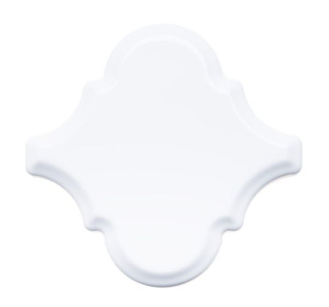 Настенная плитка RENAISSANCE ARABESCO BISELADO SNOW CAP (ADST8001) 15x15 от ADEX (Испания)