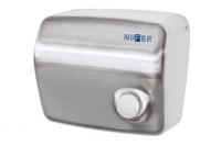 Сушилка для рук NOFER KAI c кнопкой 1500 W хром матовый 01250.S (01250.S)
