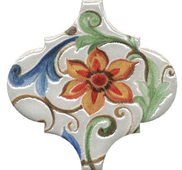 Декор Арабески Тоскана 2 глянцевый (VT/A578/65000) 6.5x6.5x0.7 от Kerama Marazzi (Россия)