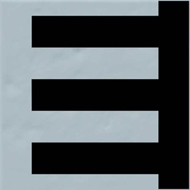 Декор Filippo Soul Tiara Celeste Negro 20x20 от Vives Ceramica (Испания)