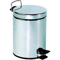 Ведро для мусора Nofer 09100.05.S хром