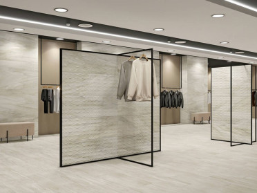 Настенная плитка VENUS ARC CREMA (JEV620) 40x120 от Saloni Ceramica (Испания)