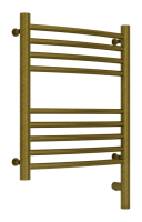 Полотенцесушитель электрический 500x400 Сунержа Богема + выгнутая 05-5803-5040 бронза