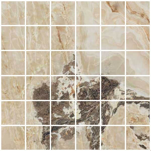 Мозаика ONYX&MORE GOLDEN BLEND SATIN MOS. 5X5 (767756) 30x30 от Casa Dolce Casa (Италия)