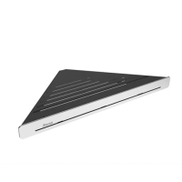 Полка SLIM C Ravak X07P576 угловая черный/хром