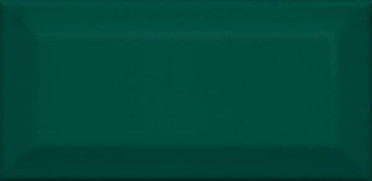 Настенная плитка Клемансо 16058 зелёный грань 7.4x15 от Kerama Marazzi (Россия)