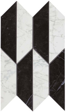 Мозаика керамогранит Marvel Half Hex Cold Lapp. (AMMS) 33x48.3 от Atlas Concorde (Италия)