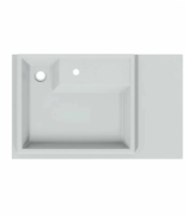 Раковина подвесная СаНта Юпитер 80 L 900120W белая