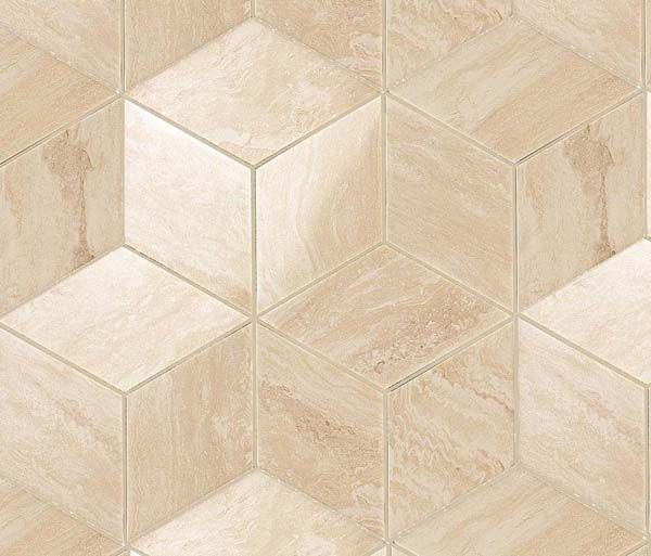 Мозаика Marvel Trav. Alabastrino Mos. Esagono Lapp. ADVL 30x35 от Atlas Concorde (Италия)