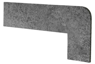 Плинтус ZANQUIN RECTO OPERA IRON DCHA прав. угловой 42.3x17.5 от Exagres (Испания)