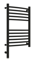 Полотенцесушитель электрический 600х400 Сунержа Богема + выгнутая 31-5802-6040 черный