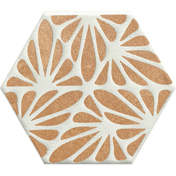 Керамогранит Terracreta Cesello Chamotte Esagonо (J082) 25x21.6 от Marca Corona (Италия)