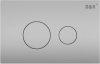 Кнопка смыва D&K Venice DB1029002 хром