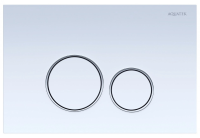 Кнопка смыва Aquatek KDI-0000015 белая