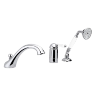 Смеситель на борт ванны Nicolazzi P.M.B. 3414CR76 с ручным душем