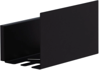 Полка Aquanet Магнум 200x120 черная матовая