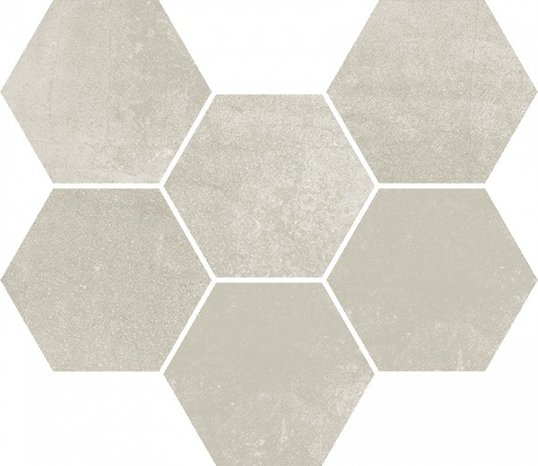 Мозаика Expo White Mosaico Hexagon (620110000172) 25x29 от ColiseumGres (Россия)