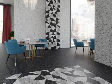 Керамогранит Терраццо 7 светло-серый 50x50 от Керамин (Беларусь)