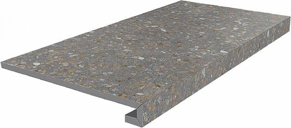 Фронтальная ступень Терраццо SG632200R/GCF клееная коричневый 33x60 от Kerama Marazzi (Россия)