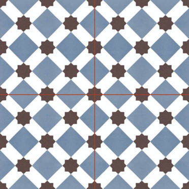 Напольная плитка NKR CHIC HOWARD BLUE 45x45 от NiceKer (Испания)