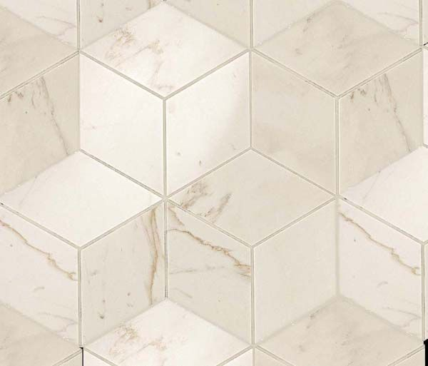 Мозаика Marvel Cremo Delicato Mos. Esagono Lapp. ADVM 30x35 от Atlas Concorde (Италия)