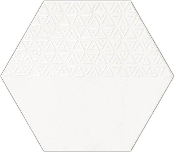Керамогранит HEXAMIX OPAL DECO WHITE 33x28.5 от Realonda Ceramica (Испания)