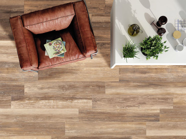 Керамогранит SHINE WALNUT RET. (0075204Q) 20x120 от Cerdomus (Италия)