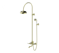 Душевая стойка Bravat Art F65193BAF-A2-RUS золото