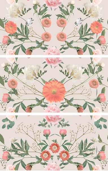 Панно Seventies Spring mix (компл. из 3-ех штук) 60x90 от Creto (Россия)