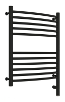 Полотенцесушитель электрический 600х500 Сунержа Богема + выгнутая 31-5803-6050 черный