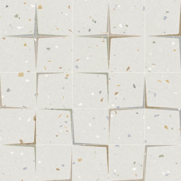 Декор CROCCANTE MERINGA MULTICOLOR (ARC_8063) 20x20 от Arcana Ceramica (Испания)