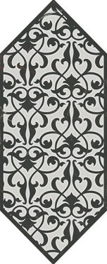 Декор Келуш 2 черно-белый (HGD/A481/35006) 14x34x6.9 от Kerama Marazzi (Россия)