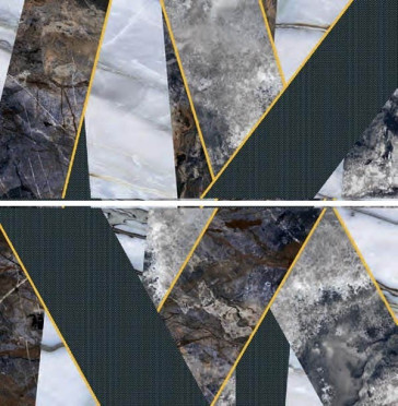 Декор SERENADE FA.PRESTIGE BLUE MIX 60x120 от Naxos Ceramica (Италия)