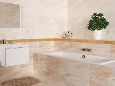 Настенная плитка Petra (C-PRL301D) светло-бежевая 29.7x60 от Cersanit (Россия)