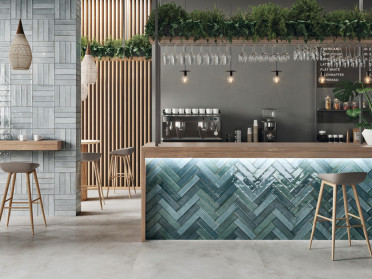 Настенная плитка Boqueria Aqua 7.5x30 от Grespania (Испания)