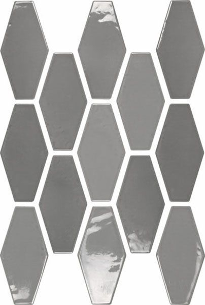 Настенная плитка HARLEQUIN GREY 10x20 от APE Ceramica (Испания)