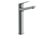 Смеситель для раковины Cersanit Flavis латунь хром высокий (63038)