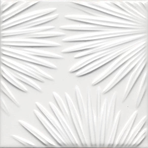 Декор Агдаль 4 белый матовый структура (KMD2SFE001BN) 15x15x0.9 от Kerama Marazzi (Россия)