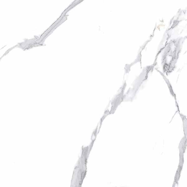 Керамогранит Calacatta Splendid Silver белый Полированный 60x60 от Ceradim (Индия)