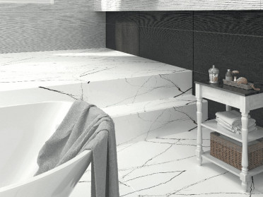 Керамогранит C2A A05T 000E Elegance White Semi Polished Rectified 59.7x119.8 от Goldis Tile (Иран)